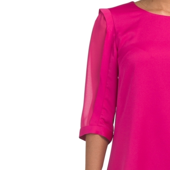 Alton Gray Three Quarter Sleeve Dress - Picture 3 of 16